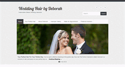 Desktop Screenshot of gainesvilleweddinghair.com